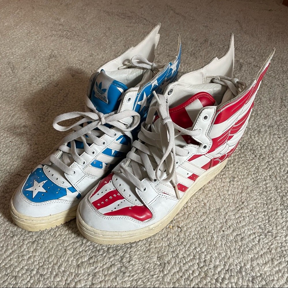 Jeremy Scott x Adidas Sneakers Men 6.5/Women 8-8.5